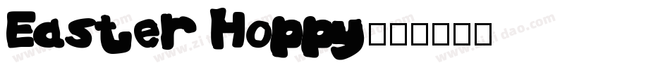 Easter Hoppy字体转换